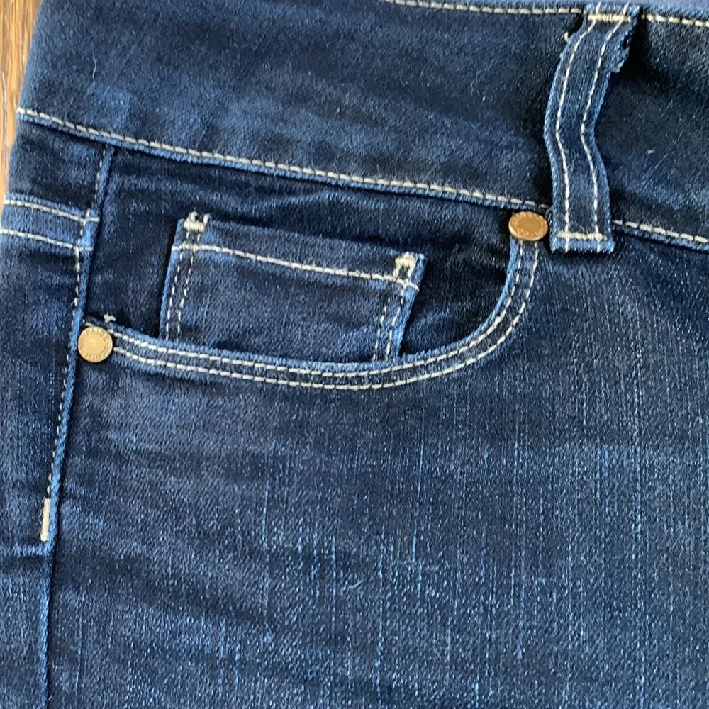 PAIGE | Hidden Hills Style Boot Cut Jeans, Dark Wash, Sz 31 - Picture 3 of 16